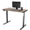 We'Re It Lift It Electric Sit Stand Desk, 46.25 H, 24 W X Laminate wood, metal, Black VL22BLK4824-RW - alternate 1